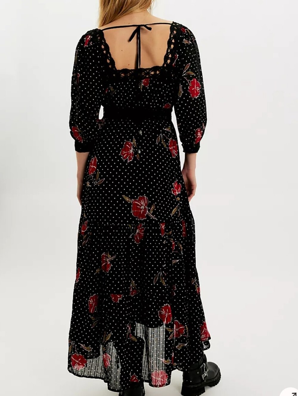 Free People Morning Meadows Long Sleeve Maxi sM - Picture 2 of 11